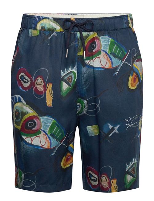 Scotch & Soda | Fave - Relaxed Fit Printed Tencel Bermuda Short | 36