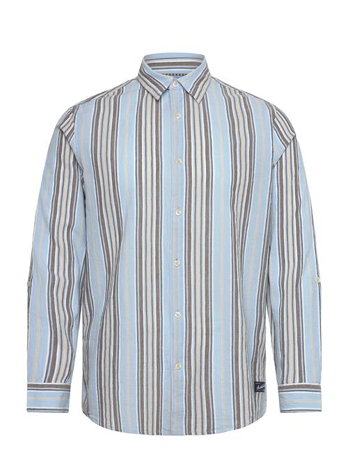 Scotch & Soda | Crinkled-Stripe Regular Fit Shirt | XXL