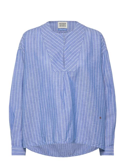 Scotch & Soda | Cotton Linen Bib Shirt | 34
