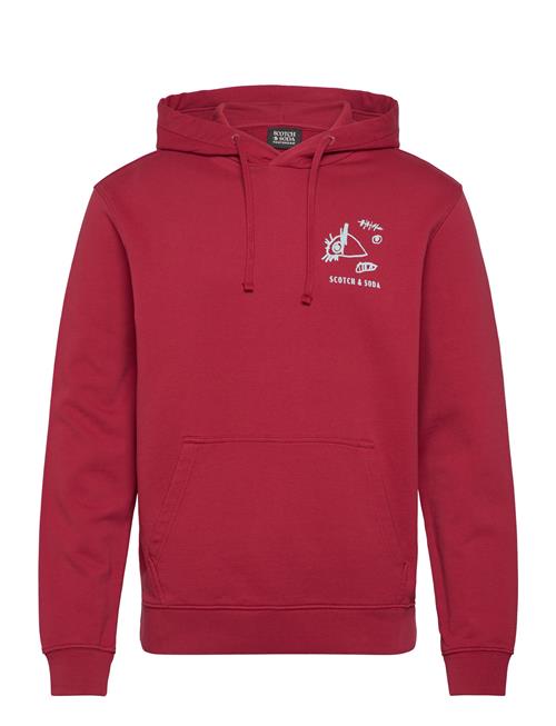 Scotch & Soda | Regular Fit Front And Back Artwork Hoodie | S