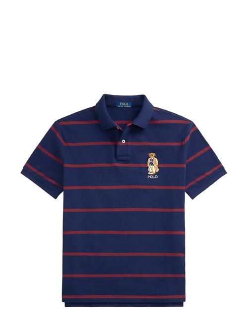 Polo Ralph Lauren | Custom Slim Fit Bear Mesh Polo Shirt | S