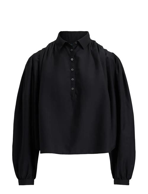 Polo Ralph Lauren | Pleated Cotton-Silk Shirt | XL