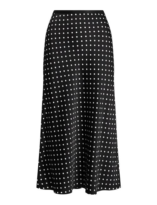 Polo Ralph Lauren | Polka-Dot Satin Skirt | 36