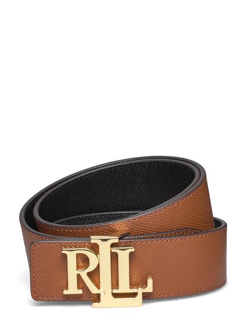 Lauren Ralph Lauren | Logo Reversible Textured Wide Belt | S