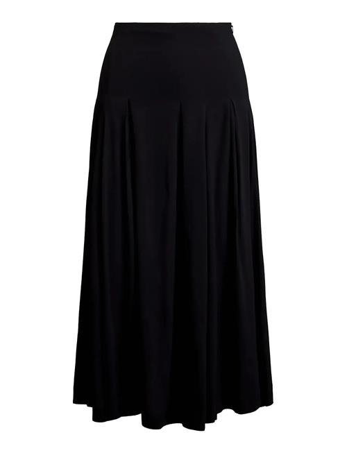 Polo Ralph Lauren | Pleated Crepe A-Line Skirt | 36