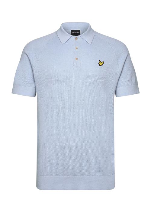 Lyle & Scott | Linen Blend Knitted Polo | M