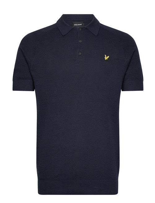 Lyle & Scott | Linen Blend Knitted Polo | M