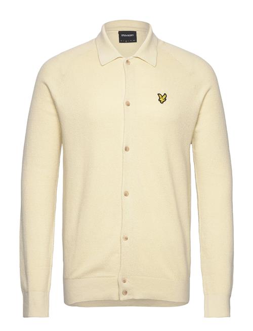 Lyle & Scott | Linen Blend Knitted Shirt | XS