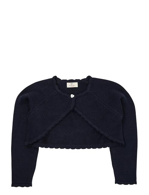 Copenhagen Colors | Lt. Knitted Bolero W. Heart Button | 98