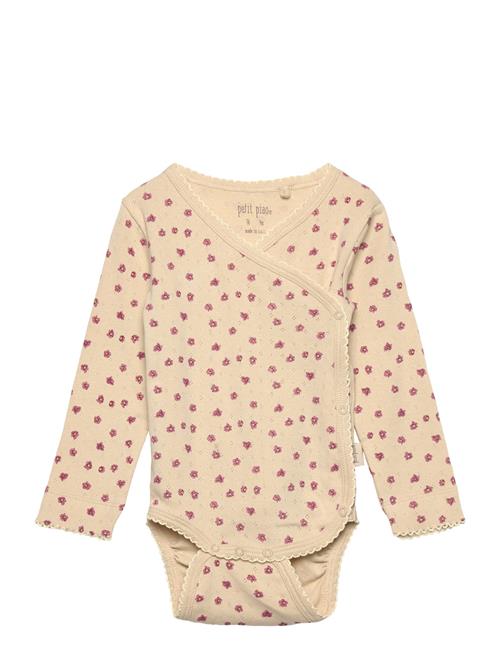 Petit Piao | Ppdia Body L/S Fold Pointel Noos | 44