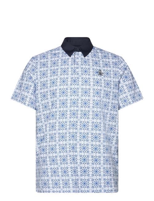 Original Penguin Golf | Pete's Cocktail Windowpane Polo | M