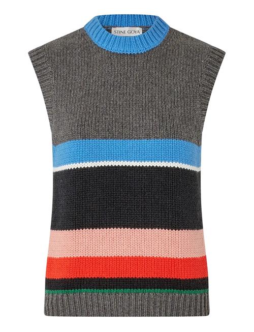 STINE GOYA | 2421 Chunky Cotton Wool, Crewneck V | M