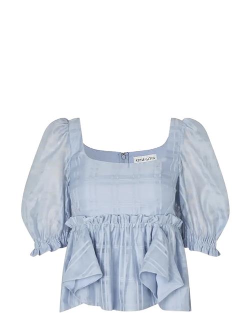 STINE GOYA | 2441 Sheer Organza Plaid, Sheer Ruf | XS