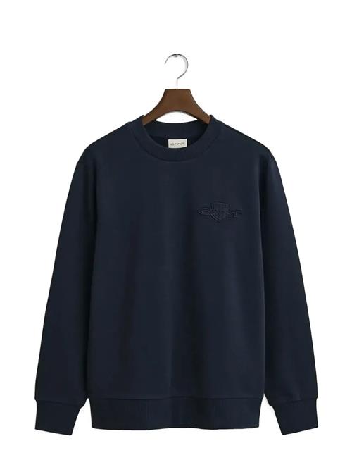 GANT | Reg Tonal Shield C-Neck Sweat | L