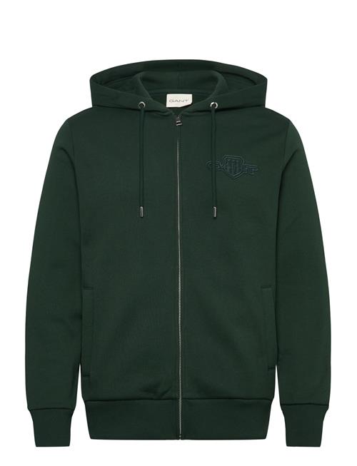 GANT | Reg Tonal Shield Full Zip Hoodie | L