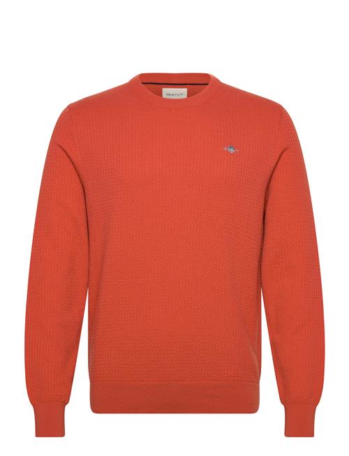 GANT | Textured Cotton C-Neck | S
