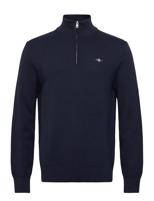 GANT | Textured Cotton Half Zip | XXL