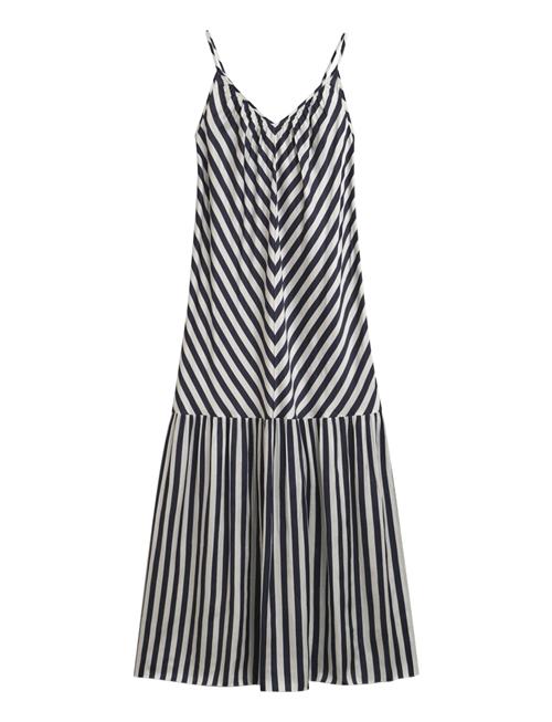 GANT | Maxi Chevron Striped Strap Dress | 42
