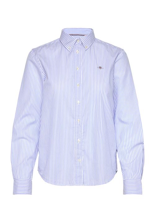 GANT | Reg Poplin Banker Striped Shirt | 40