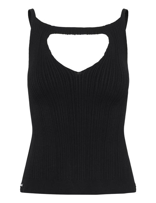 ALOHAS | Temis Black Tricot Top | L