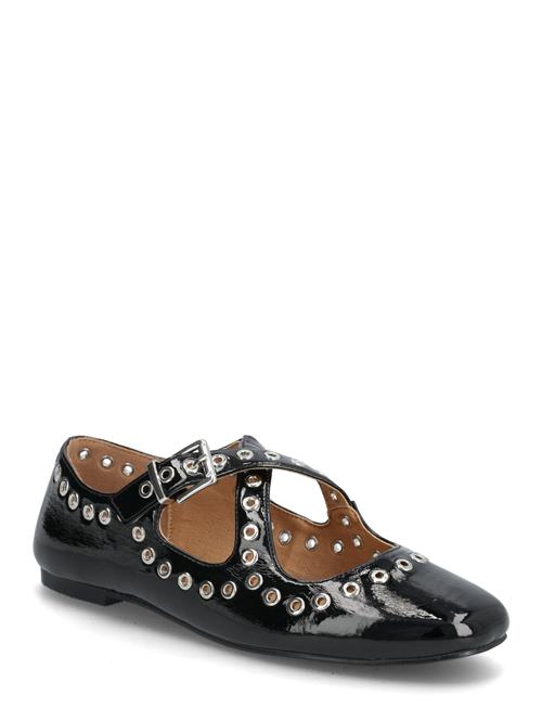 Bianco | Bialilja Cross Mary Jane Studded Faux Leather | 38