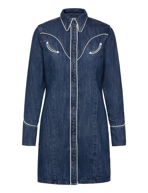 Wrangler | Piped Shirt Dress | M