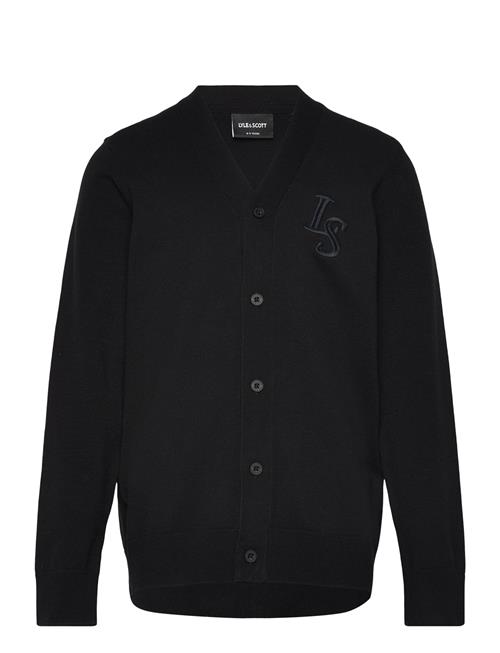 Lyle & Scott | L&S Monogram Button Through Cardigan | 170-176