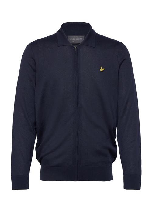 Lyle & Scott Sport | Lightweight Knitted Collared Cardigan | XL