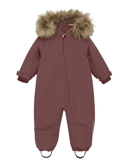 En Fant | Baby Snowsuit W. Fake Fur | 80