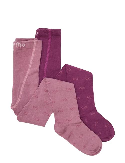 Minymo | 2-Pack Stockings W. Pattern | 56\62