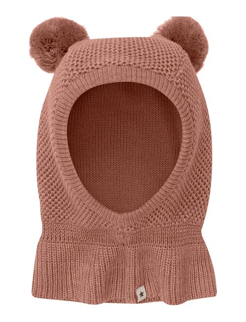 Huttelihut | Balaclava Windstop Pompoms | 12/24M