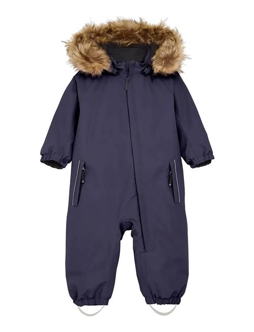 Color Kids | Baby Coverall W. Fake Fur | 74
