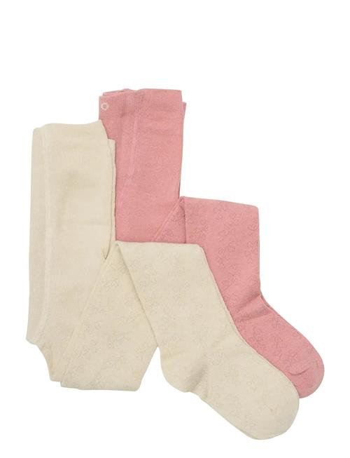 Minymo | 2-Pack Stockings W. Pattern | 68\74