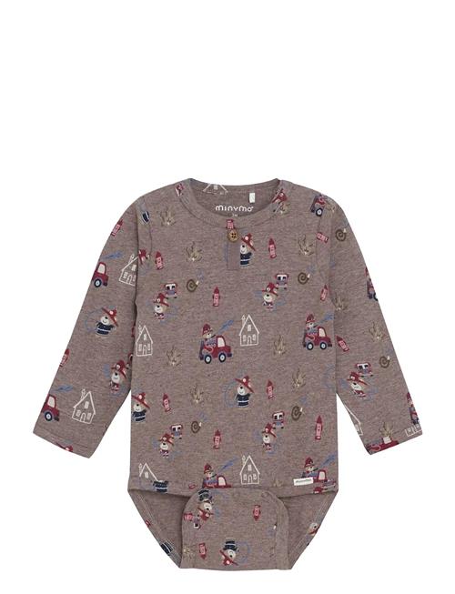 Minymo | Body Ls Aop | 74