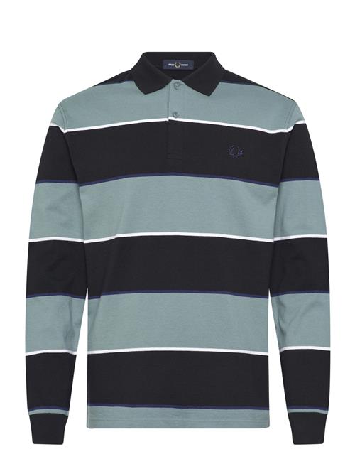 Fred Perry | Hw Jersey Striped Polo Shirt | L
