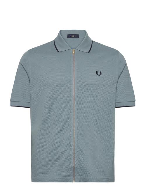 Fred Perry | Textured Zip Polo | L