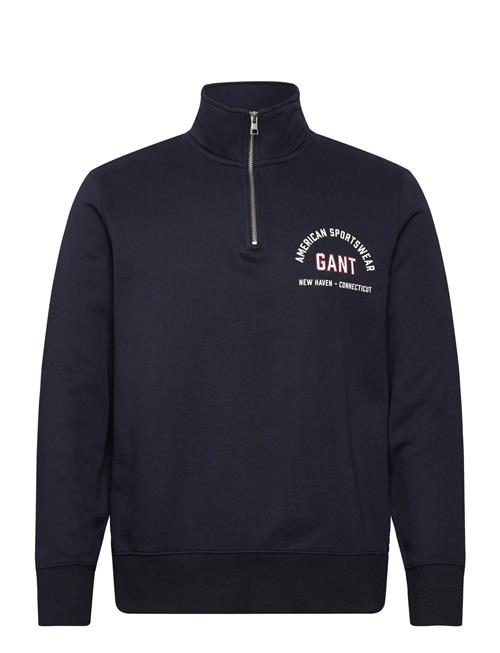 GANT | Printed Graphic Half Zip | XXL