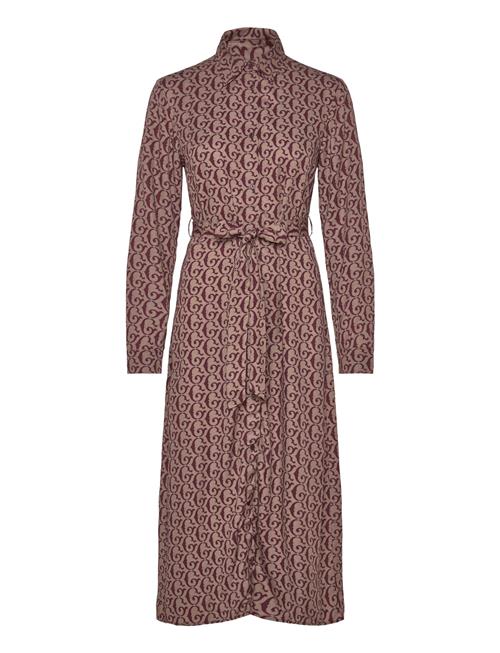 GANT | Belted G Print Shirt Dress | 38