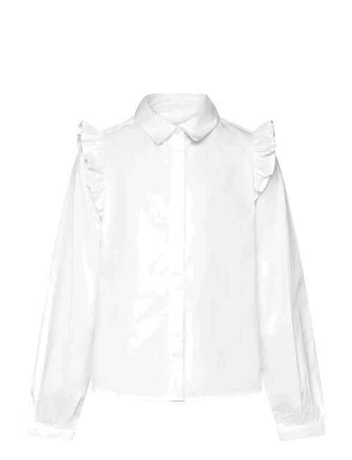 Mango | Shirt With Ruffle Detail | 122