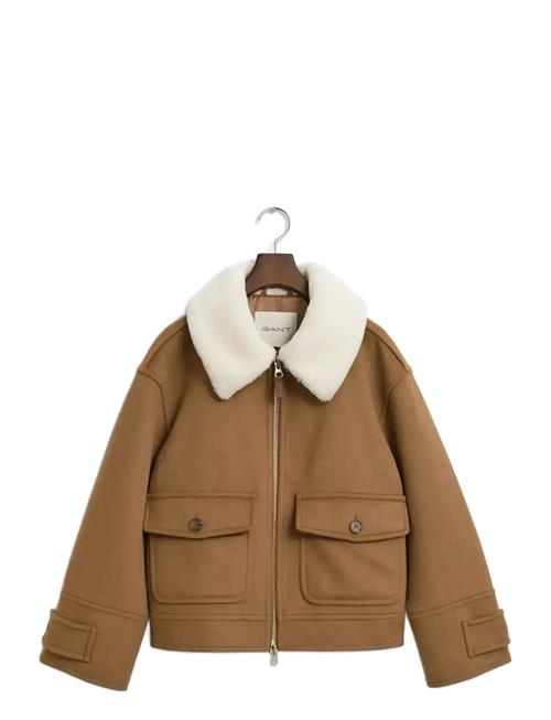 GANT | Wool Blend Flight Jacket | L