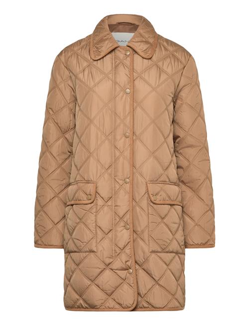 GANT | Quilted Coat With Cord Trim | XS