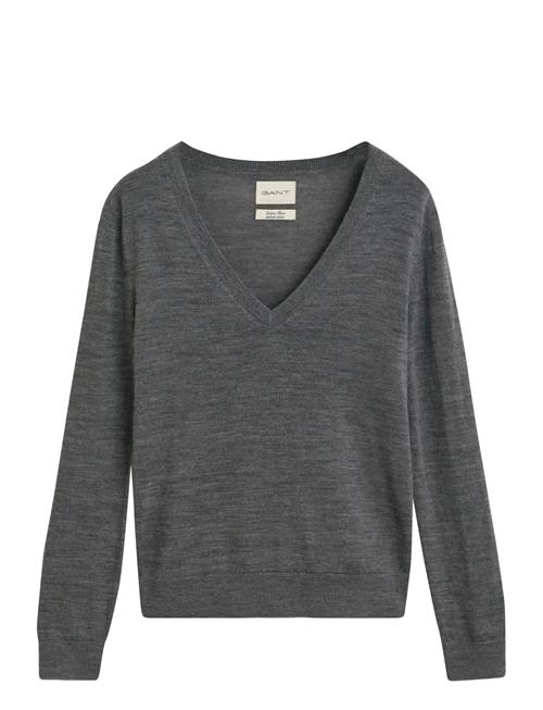 GANT | Extrafine Merino Wool V-Neck | M