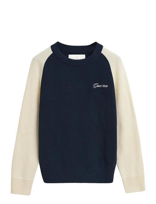 GANT | Color Blocked Cotton C-Neck | L