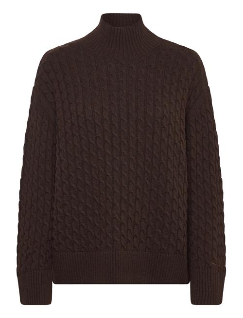 GANT | Cable Knit Mock Neck | L