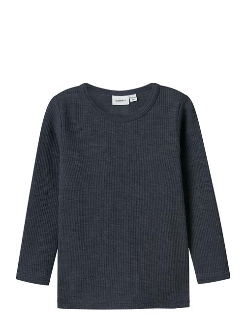 name it | Nmnwax Wool Rib Ls Top Noos | 92