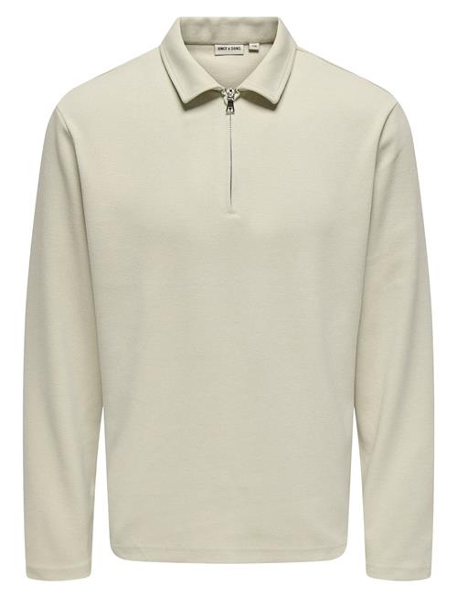 ONLY & SONS | Onsnewkodyl Reg Half Zip Polo Sweat Vd | XXL