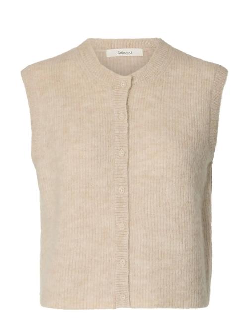 Selected | Slflulu Sl Button O-Neck Vest Noos | XS