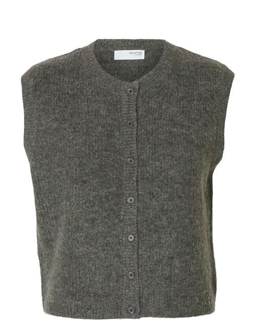 Selected | Slwlulu Sl Button O-Neck Vest Noos | XS