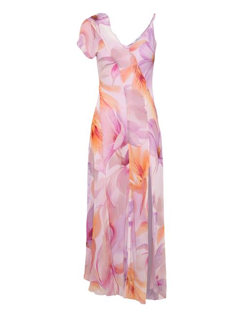 Mango | Floral-Print Dress With Asymmetrical Straps | XL