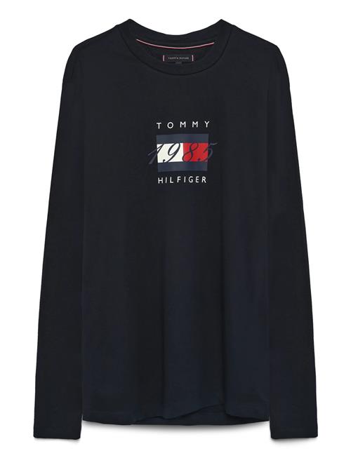 Tommy Hilfiger | Linear Flag Graphic Ls Tee | XL